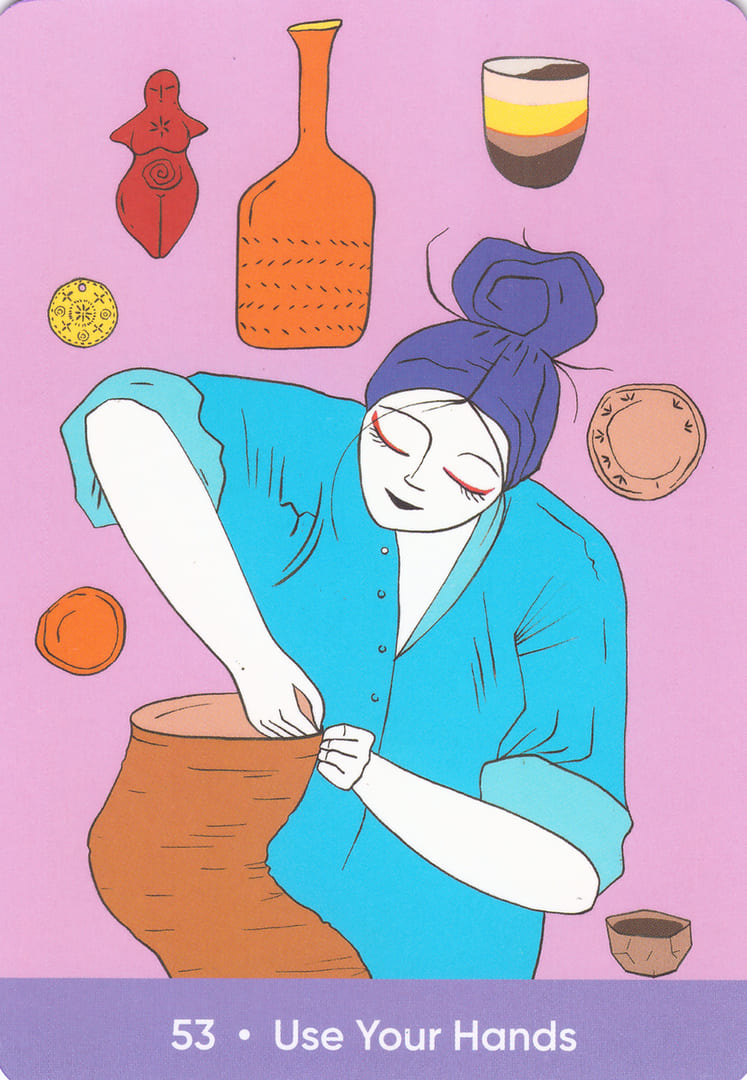 Use Your Hands — The Sacred Self-Care Oracle