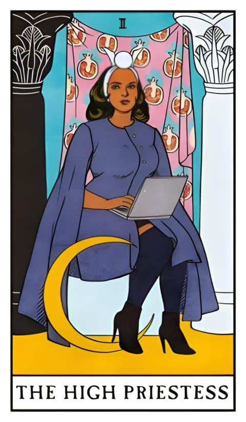 The High Priestess — Modern Witch Tarot