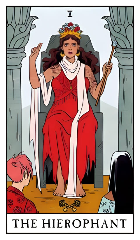 The Hierophant — Modern Witch Tarot