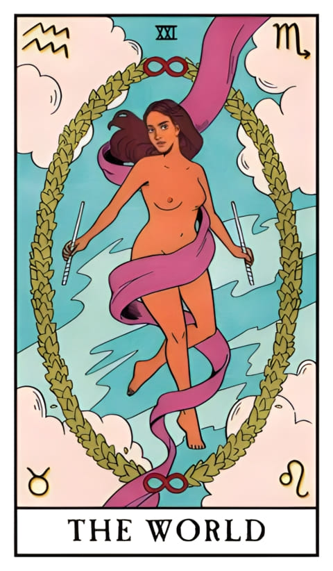 The World — Modern Witch Tarot