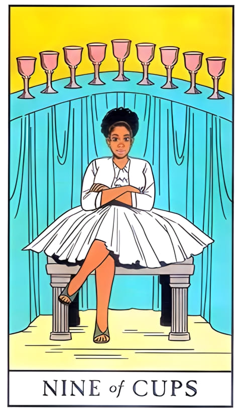 Nine of Cups — Modern Witch Tarot
