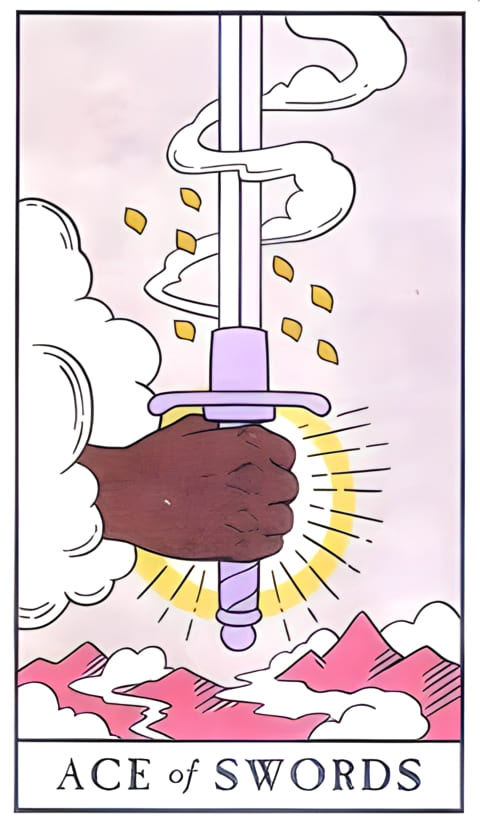 Ace of Swords — Modern Witch Tarot