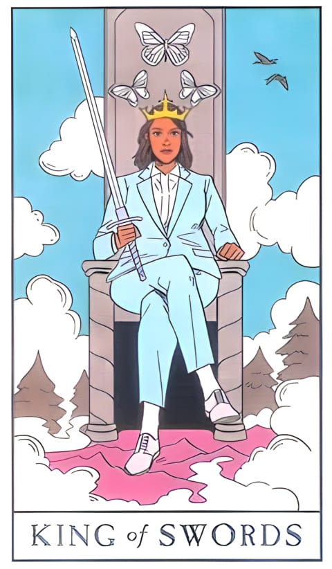 King of Swords — Modern Witch Tarot