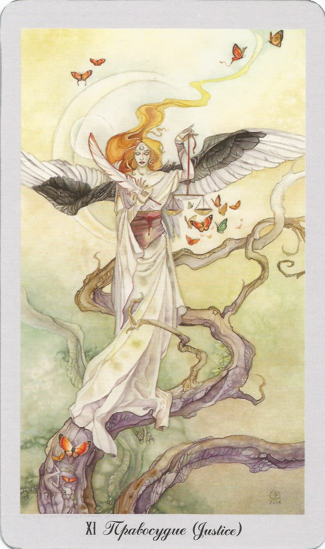 Justice — Shadowscapes Tarot
