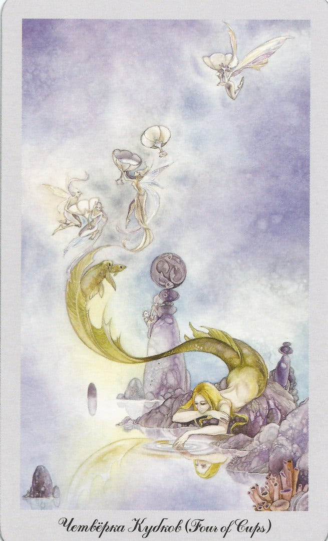 Cuatro de Copas — Shadowscapes Tarot
