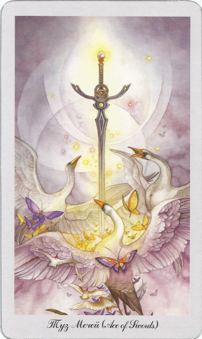 As de Espadas — Shadowscapes Tarot