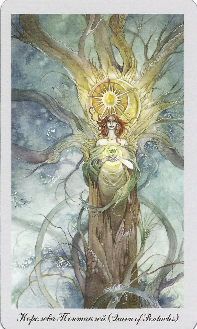 Queen of Pentacles — Shadowscapes Tarot