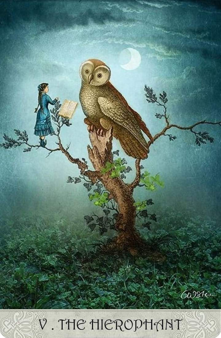 The Hierophant — Tarot of Mystical Moments