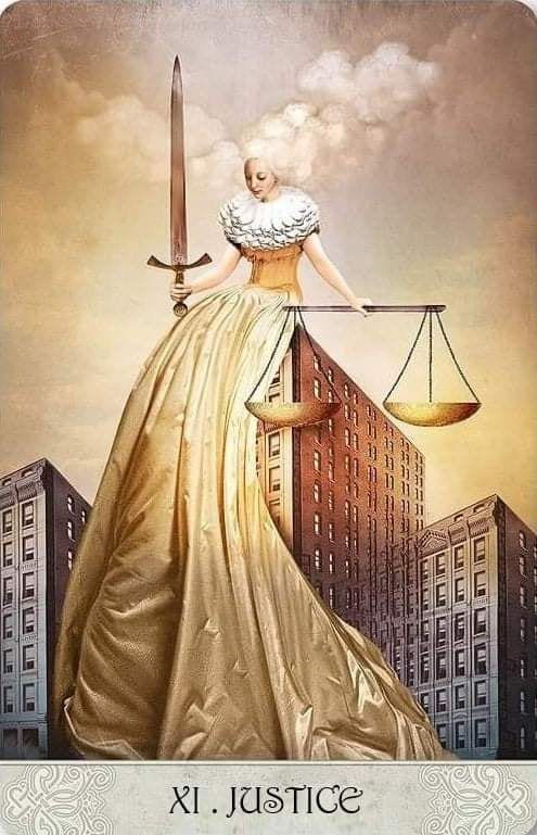 Justice — Tarot of Mystical Moments