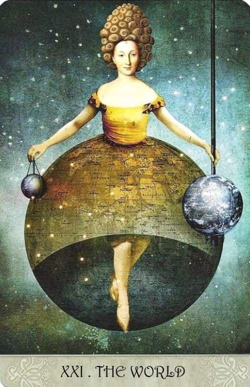 The World — Tarot of Mystical Moments