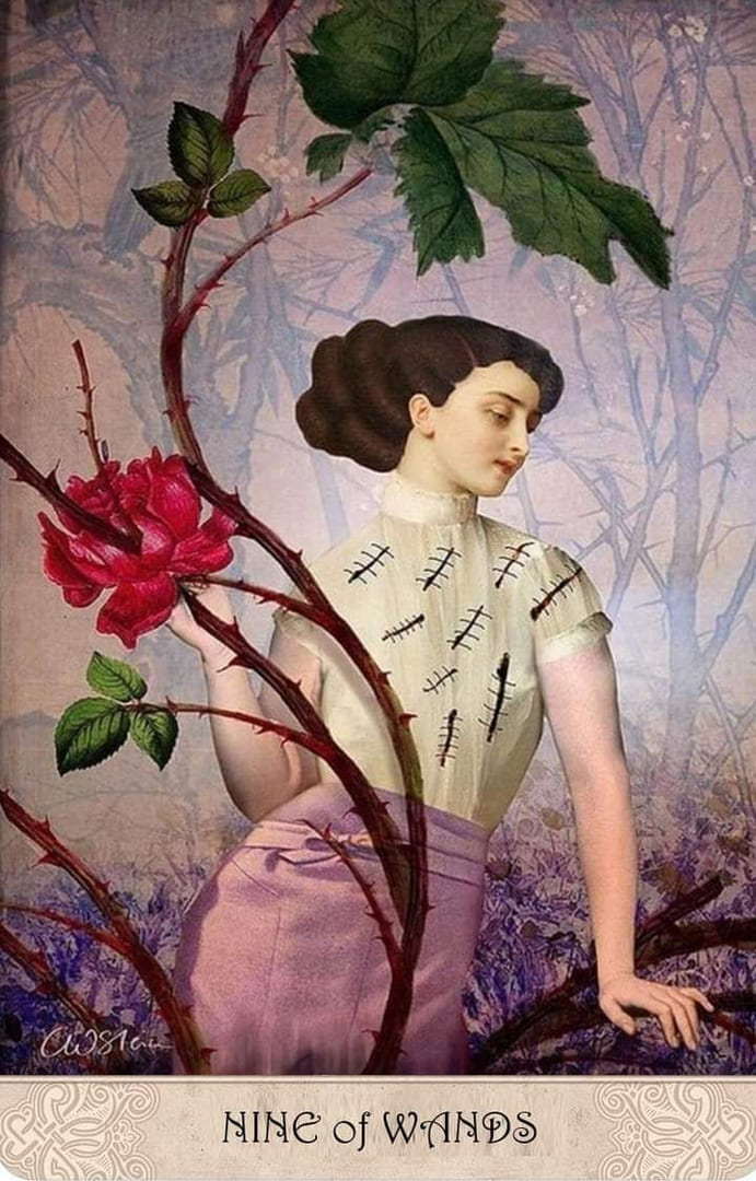 Nine of Wands — Tarot of Mystical Moments