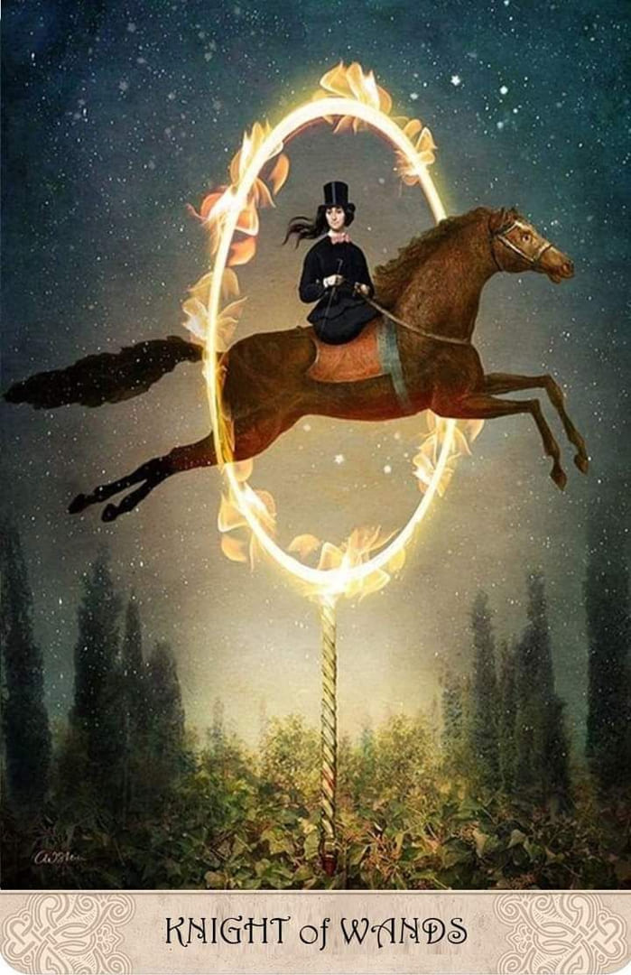Knight of Wands — Tarot of Mystical Moments