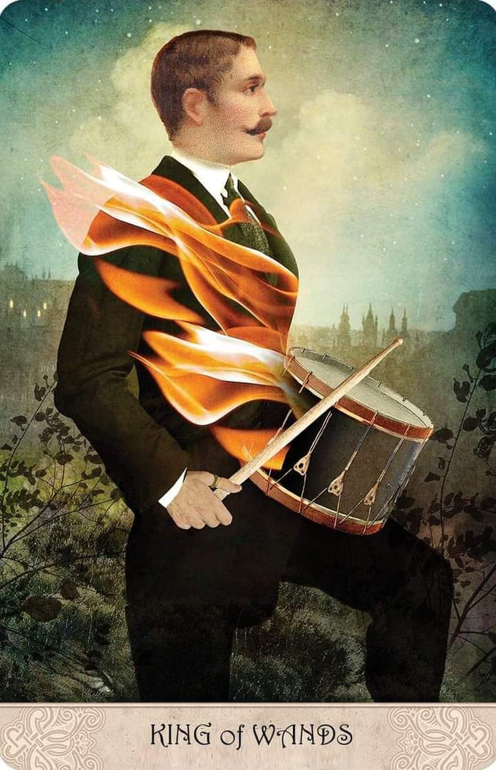 King of Wands — Tarot of Mystical Moments