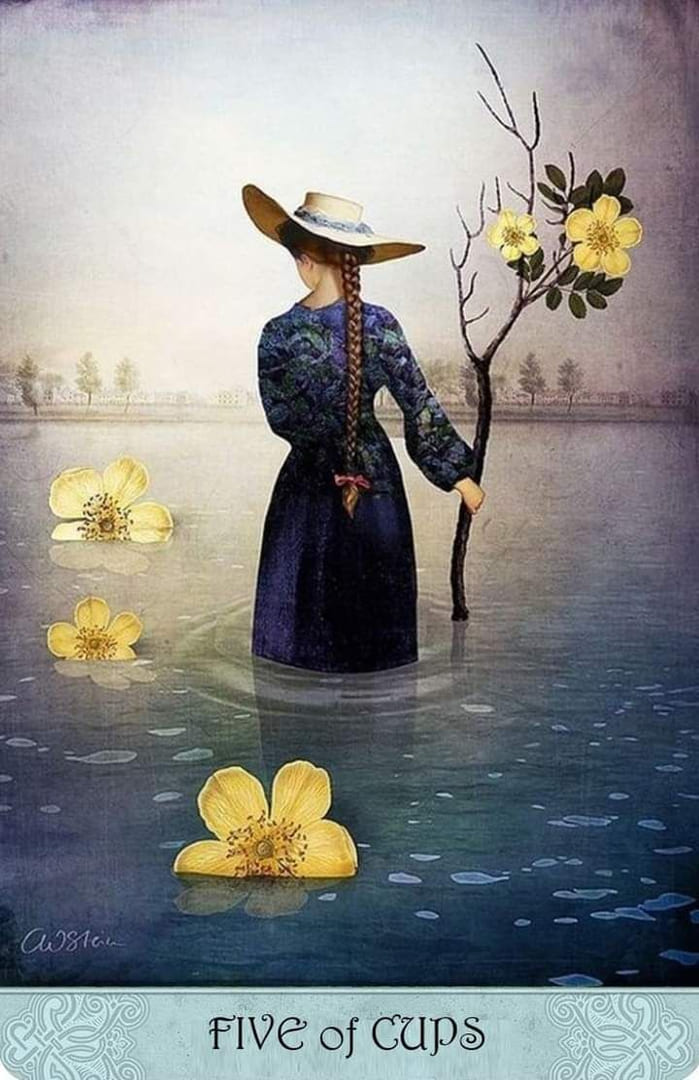 Five of Cups — Tarot of Mystical Moments
