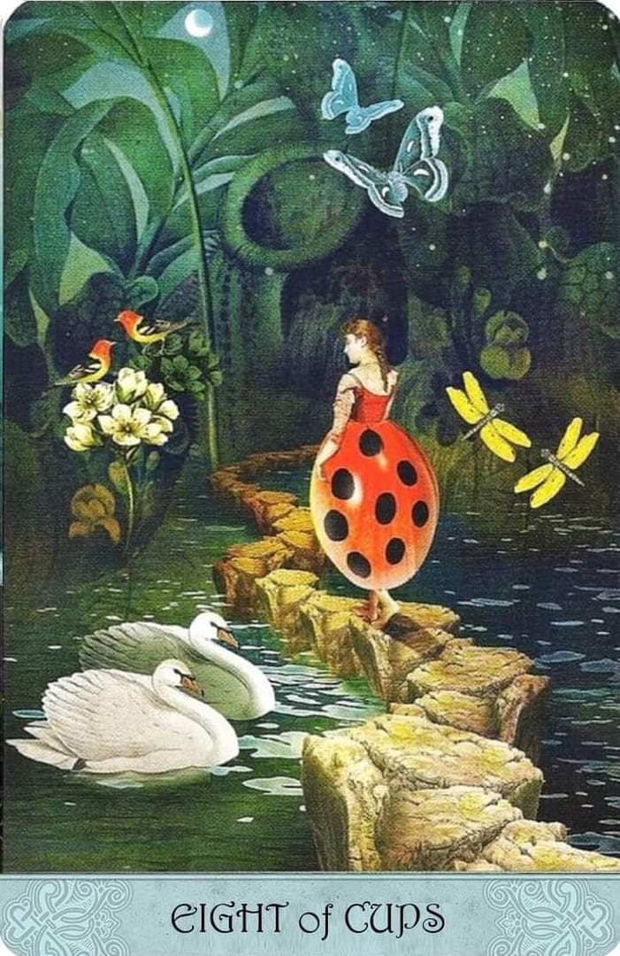 Eight of Cups — Tarot of Mystical Moments