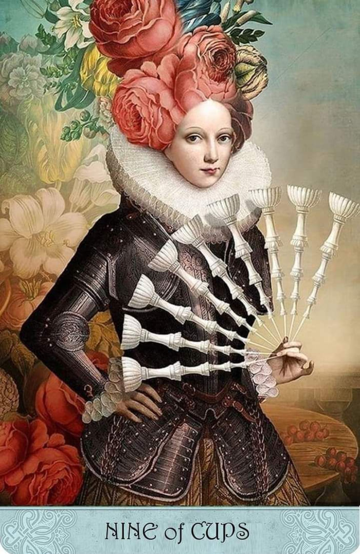 Nine of Cups — Tarot of Mystical Moments