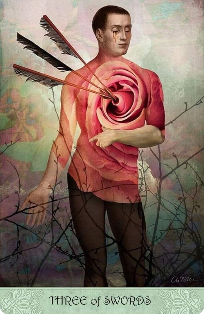 Three of Swords — Tarot of Mystical Moments