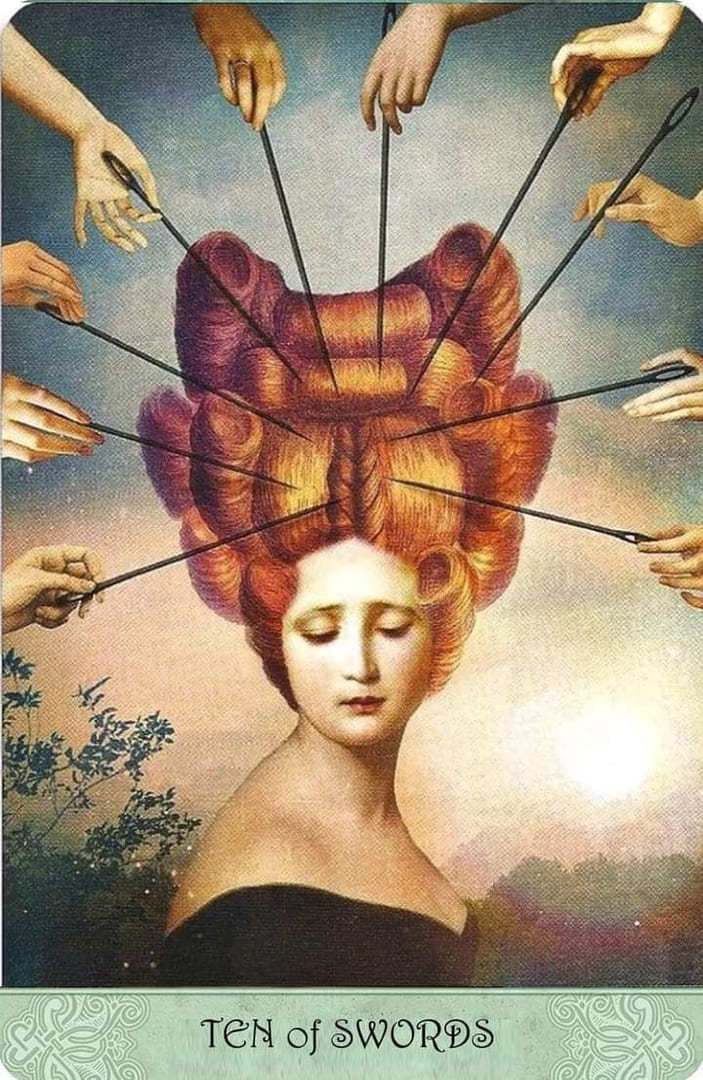 Ten of Swords — Tarot of Mystical Moments