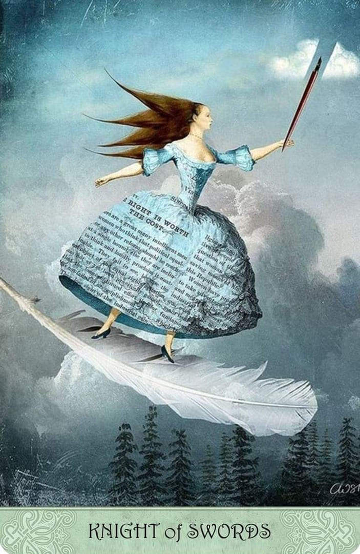 Knight of Swords — Tarot of Mystical Moments