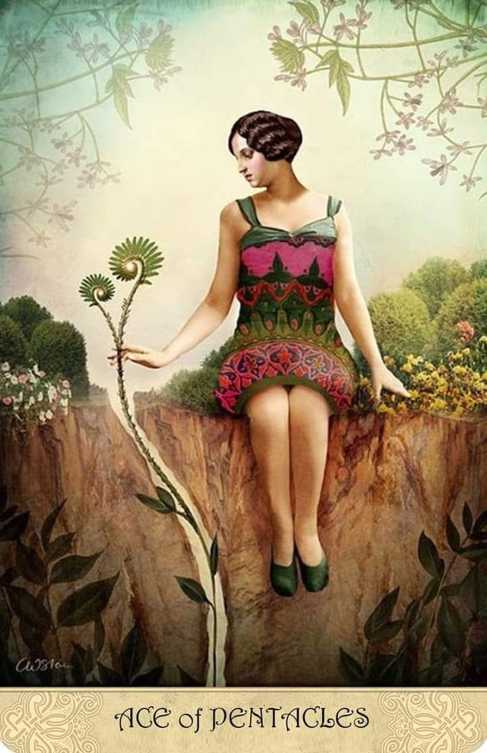 Ace of Pentacles — Tarot of Mystical Moments
