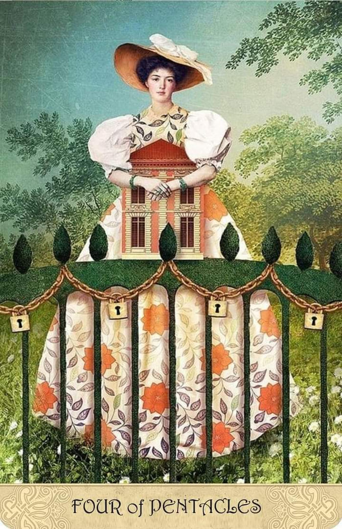 Four of Pentacles — Tarot of Mystical Moments