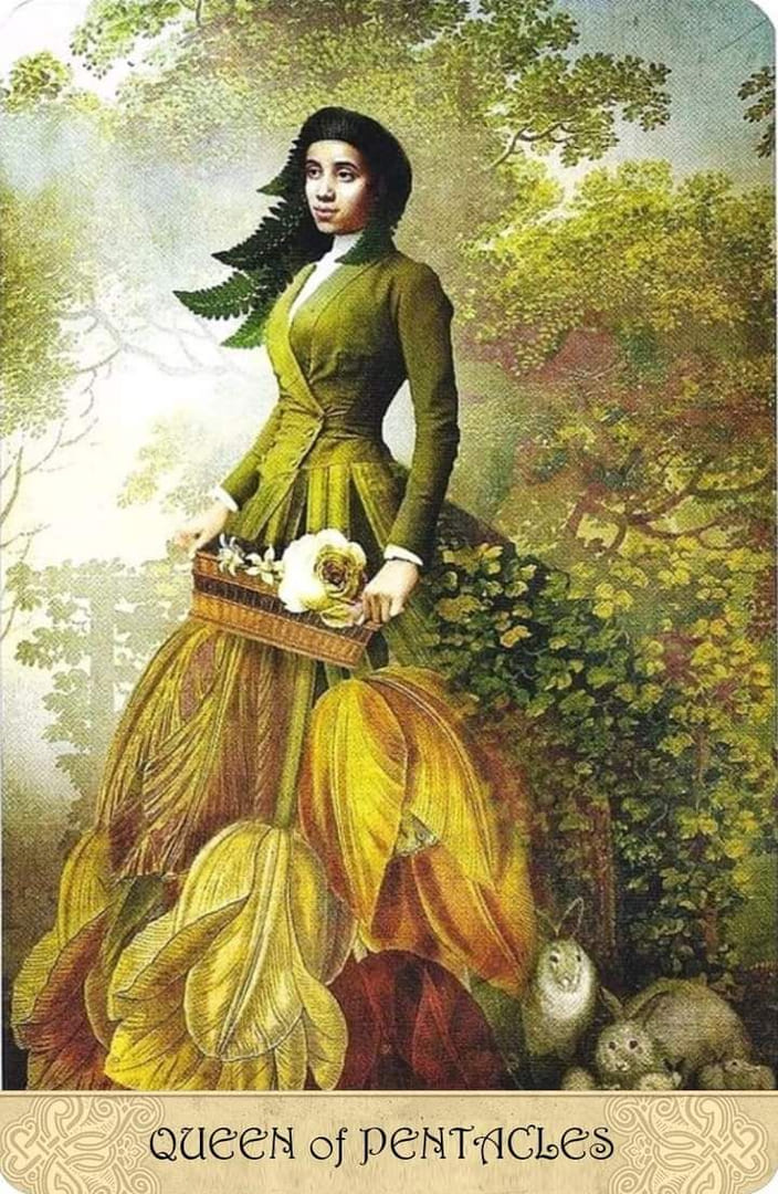 Queen of Pentacles — Tarot of Mystical Moments