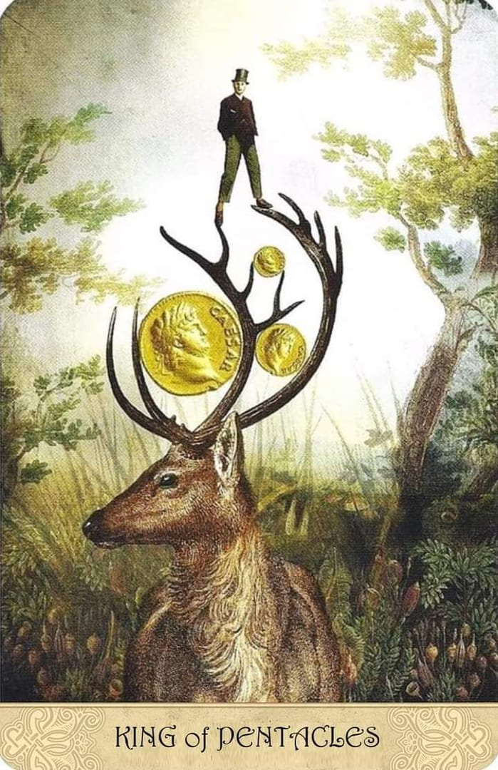 King of Pentacles — Tarot of Mystical Moments