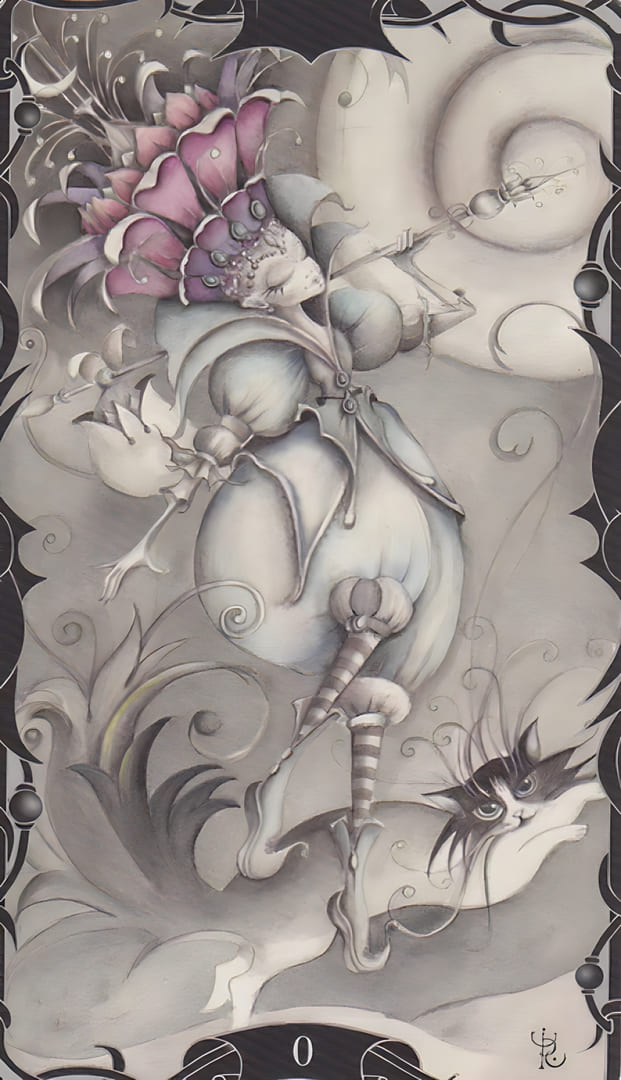 The Fool — Tarot of the Enchanted Garden