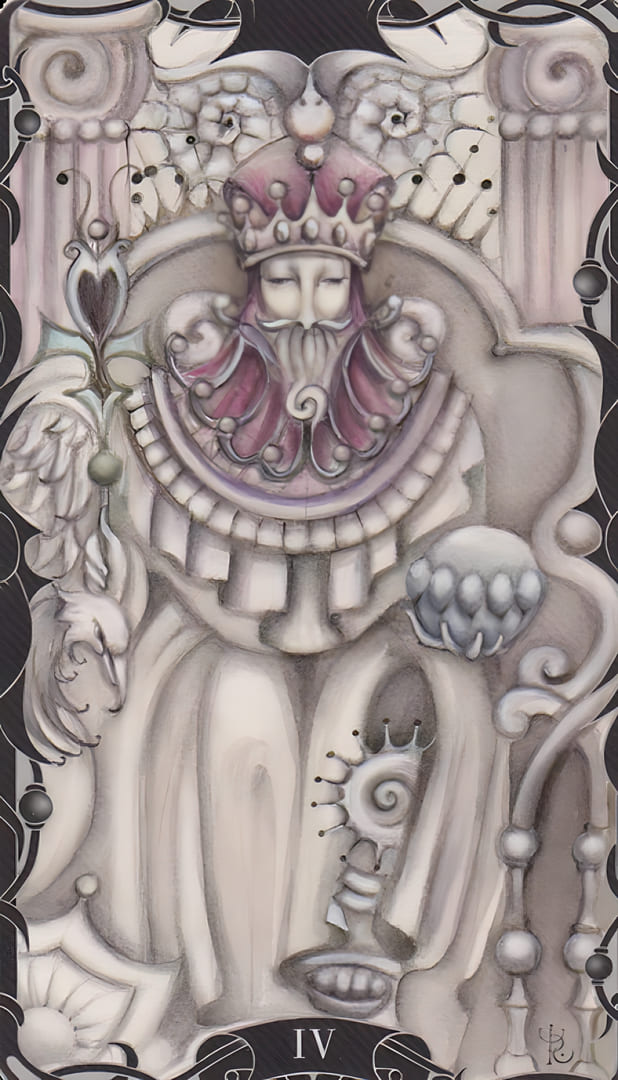 The Emperor — Tarot of the Enchanted Garden