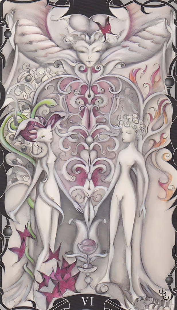 The Lovers — Tarot of the Enchanted Garden