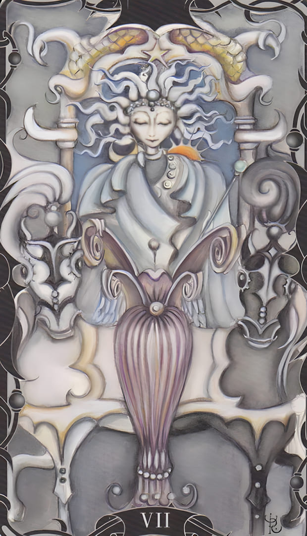 The Chariot — Tarot of the Enchanted Garden