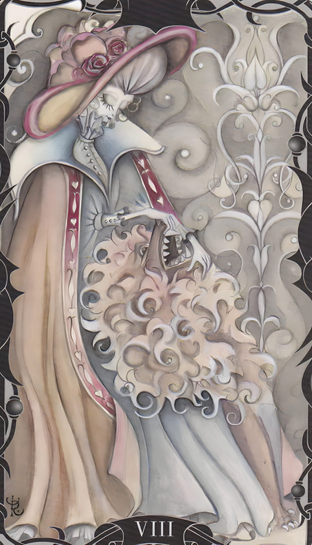 Strength — Tarot of the Enchanted Garden