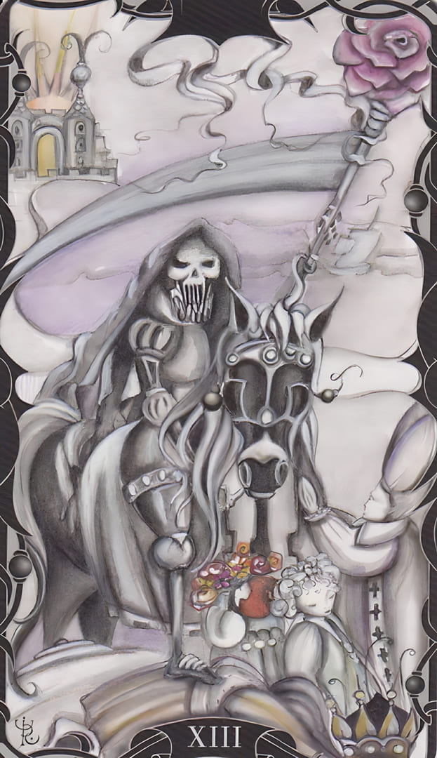 Death — Tarot of the Enchanted Garden
