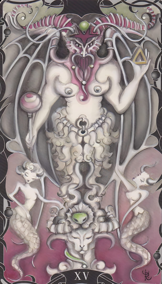 The Devil — Tarot of the Enchanted Garden
