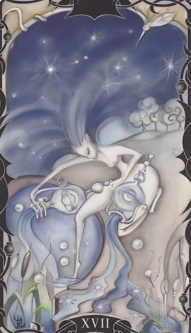 The Star — Tarot of the Enchanted Garden