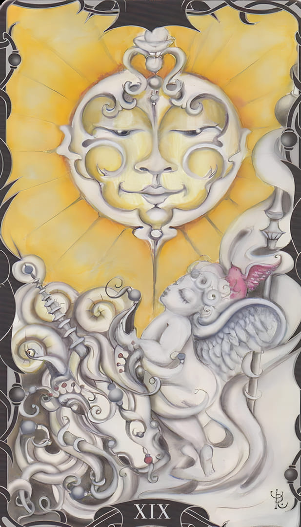 The Sun — Tarot of the Enchanted Garden
