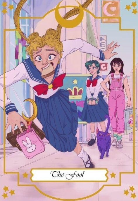 The Fool — Moonlight Senshi Tarot