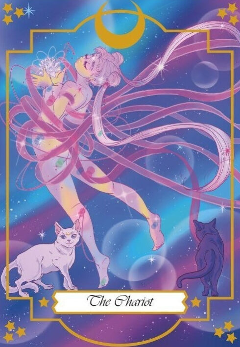The Chariot — Moonlight Senshi Tarot