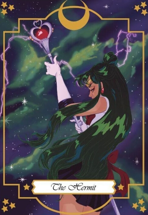The Hermit — Moonlight Senshi Tarot