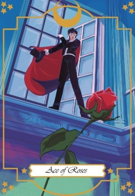 Ace of Swords — Moonlight Senshi Tarot