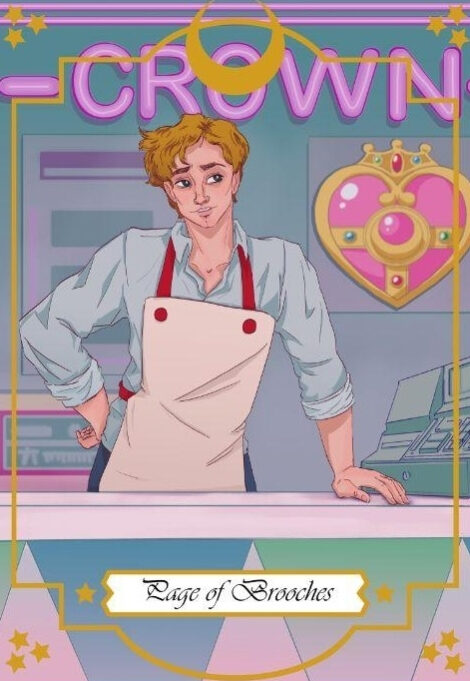 Page of Pentacles — Moonlight Senshi Tarot