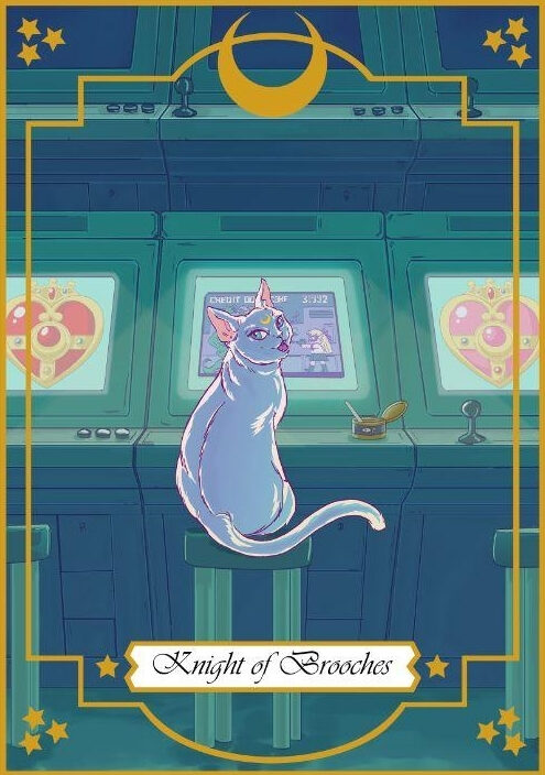 Knight of Pentacles — Moonlight Senshi Tarot