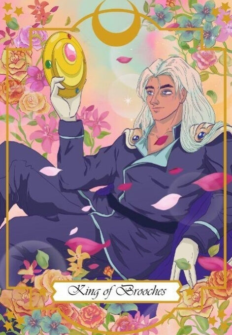 King of Pentacles — Moonlight Senshi Tarot