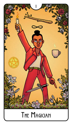 The Magician — This Might Hurt Tarot