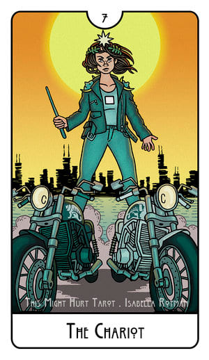 The Chariot — This Might Hurt Tarot