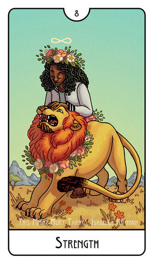 La Fuerza — This Might Hurt Tarot