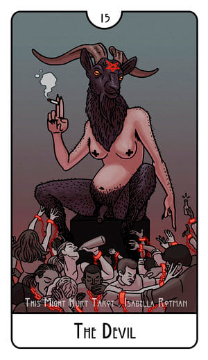 The Devil — This Might Hurt Tarot