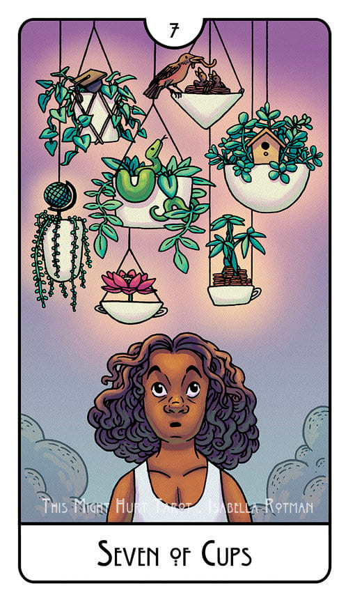 Seven of Cups — This Might Hurt Tarot