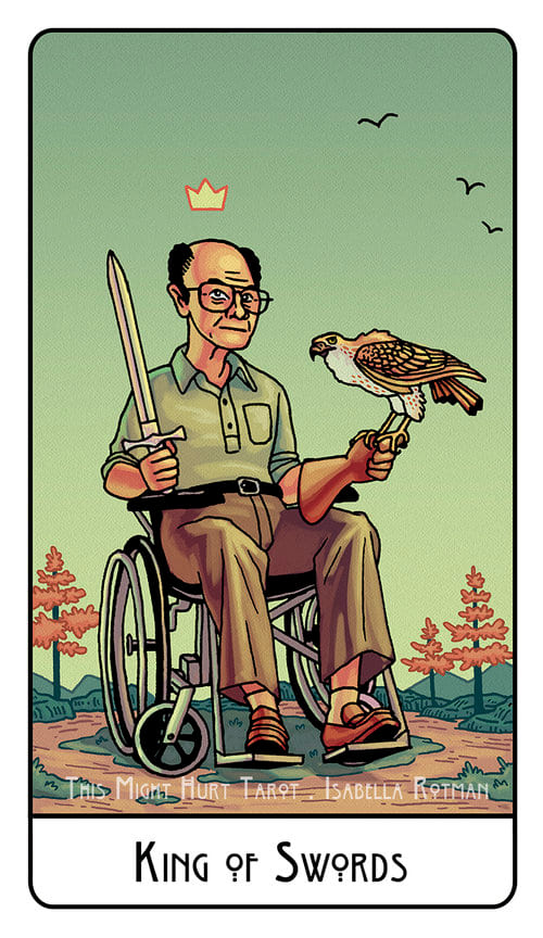 King of Swords — This Might Hurt Tarot