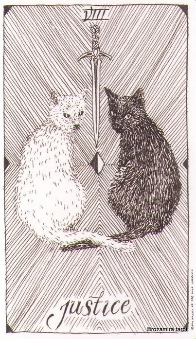 Justice — The Wild Unknown Tarot